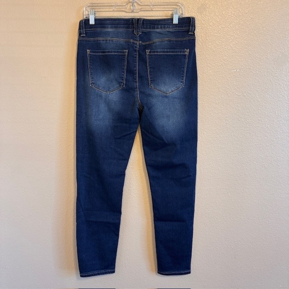 NWT Curve Appeal Women's Comfort Waist High Rise Skinny Stretch Jeans 10/30 - Picture 6 of 8